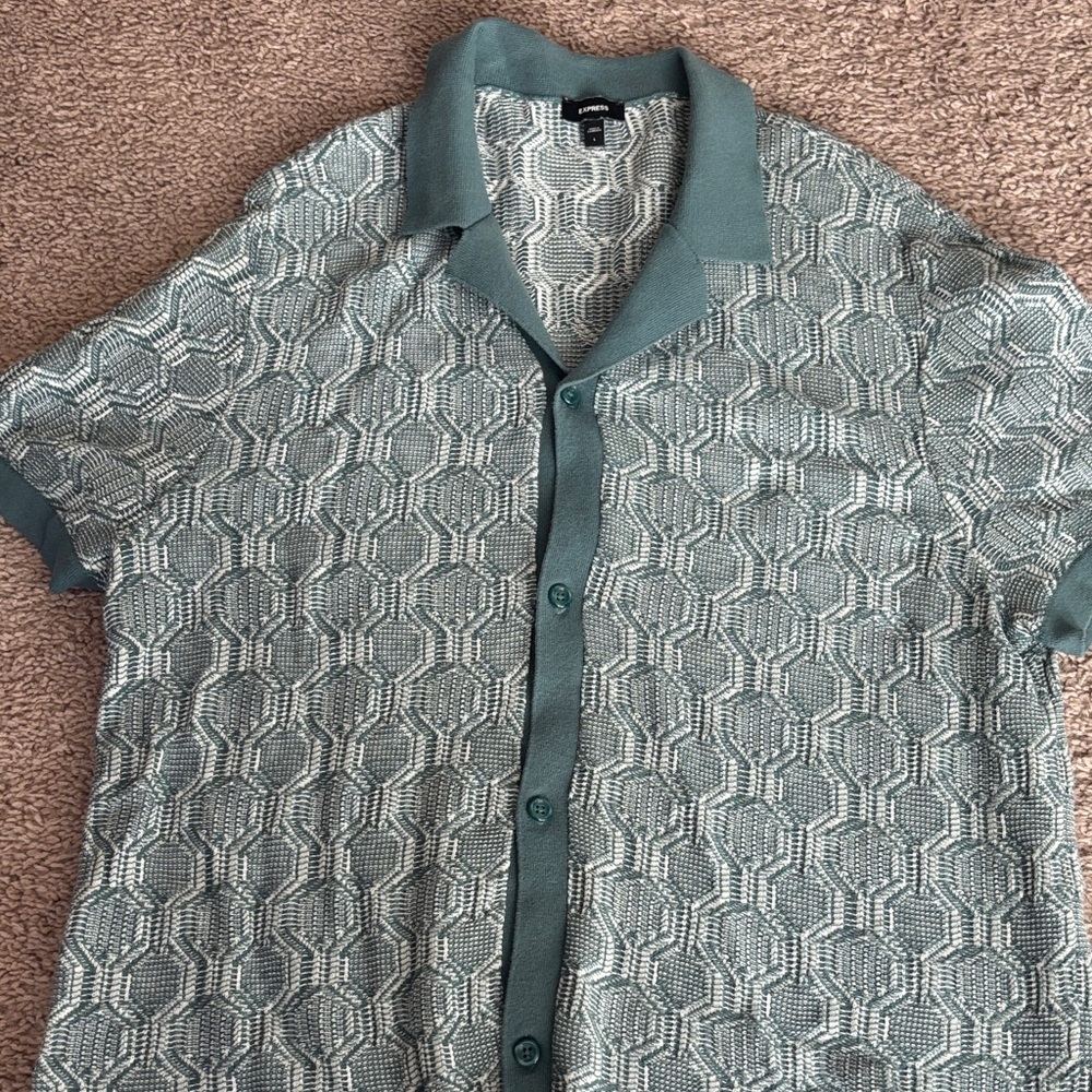 Express sweater polo
Large